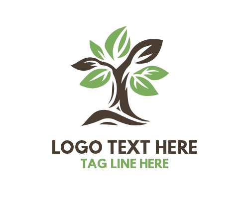 Fruit Tree Logo for Fresh Juice and Farm Branding