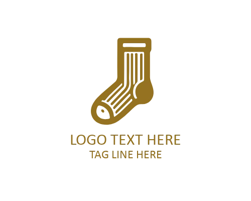 Fun Flat Socks Logo for Kids and Family Apparel Brands