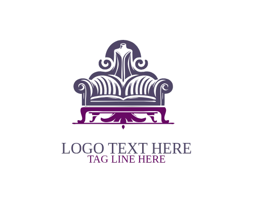 Furniture and Decor Flat Logo