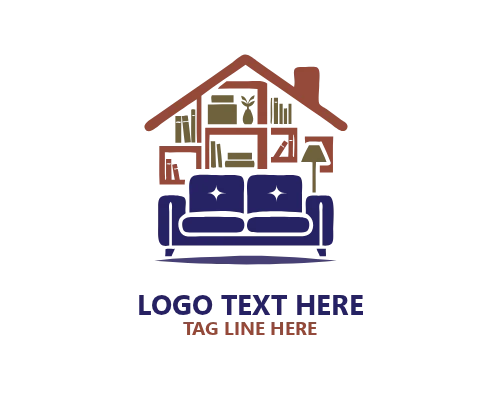 Furniture and Decor Icon Logo