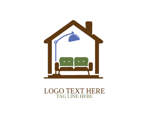 Furniture and Decor Premium Brand Logo Description: