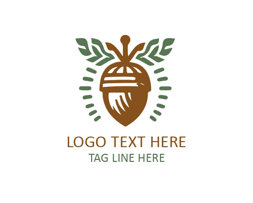 Future Acorn Flat Logo for Innovation and Growth Brands