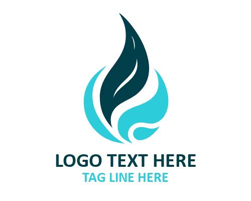 Future Water Drop Logo