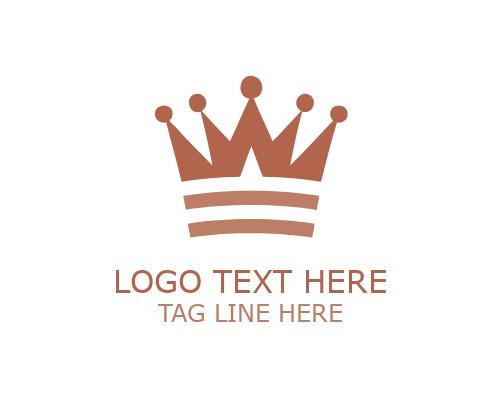 Futuristic Crown Logo