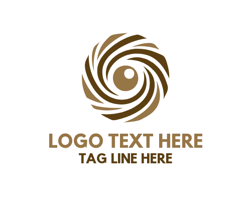 Futuristic Cyber Eye Logo