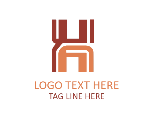 Futuristic Letter H Logo for Modern Tech Branding