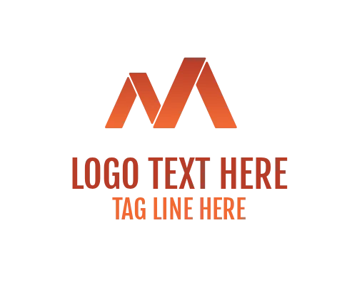 Futuristic Letter M Logo
