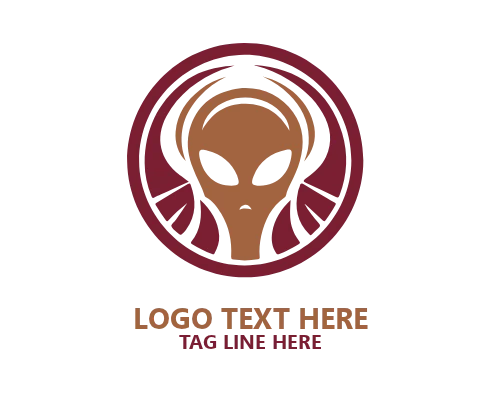 Galaxy Alien Brand Logo