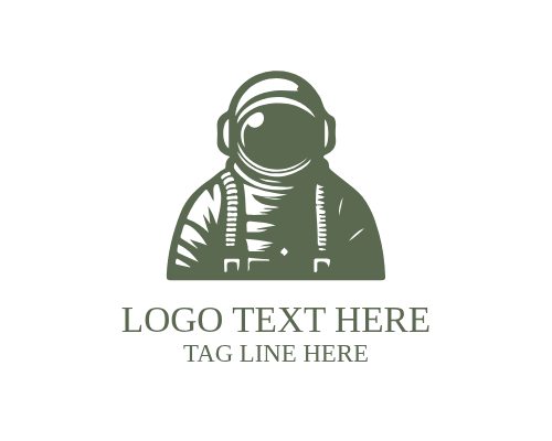 Galaxy Hero Space Man Logo