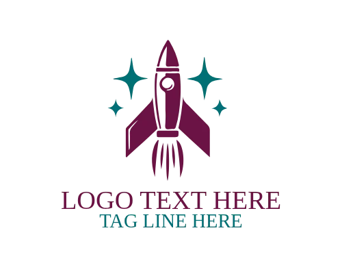  Galaxy Rocket Logo