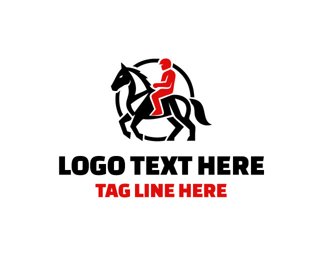  Galloping Rider Logo