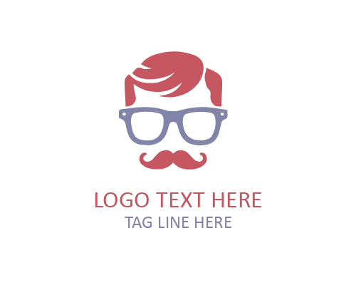 Gamer Nerd Boy Logo