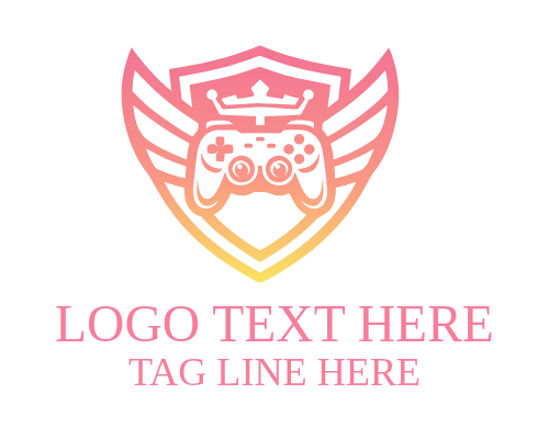 Gaming Badge Logo for Esports Team Branding