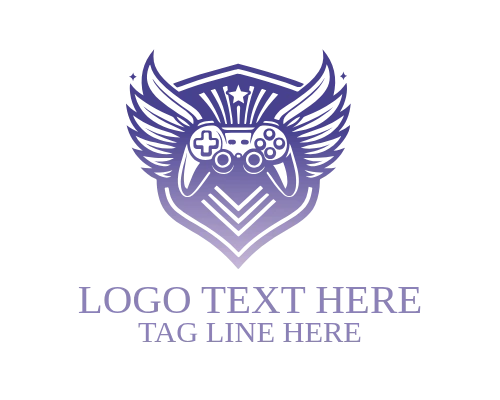 Gaming Emblem Logo for Esports Branding