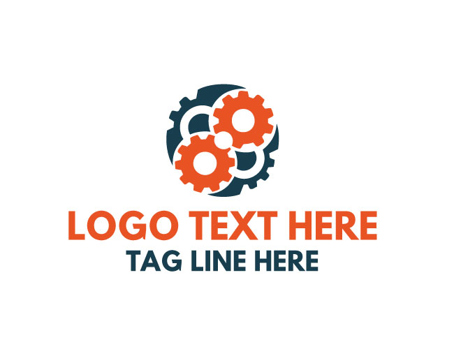 Gear Circle Logo logo template preview