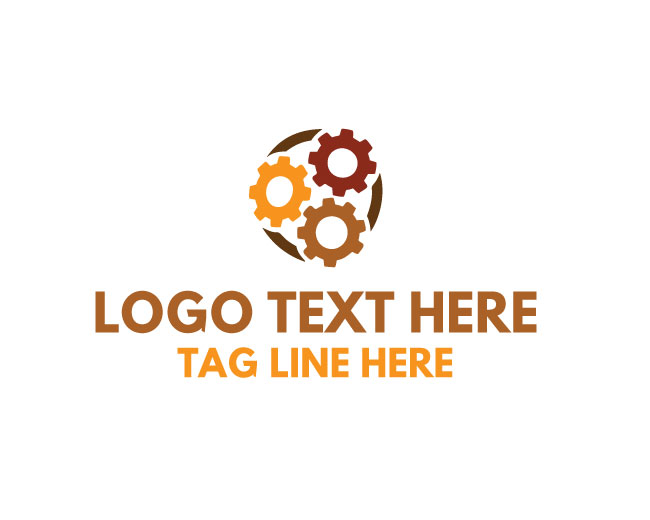 Gear Wheel Logo logo template preview