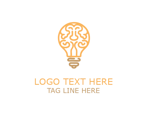 Genius Brain Light Logo