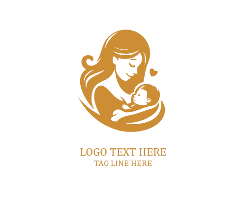 Gentle Family Care Mom And Baby Logo
