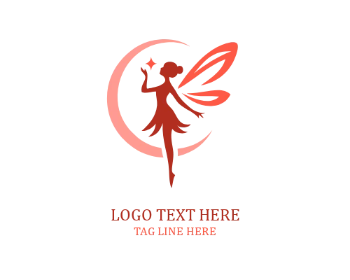 Gentle Glow Fairy Logo