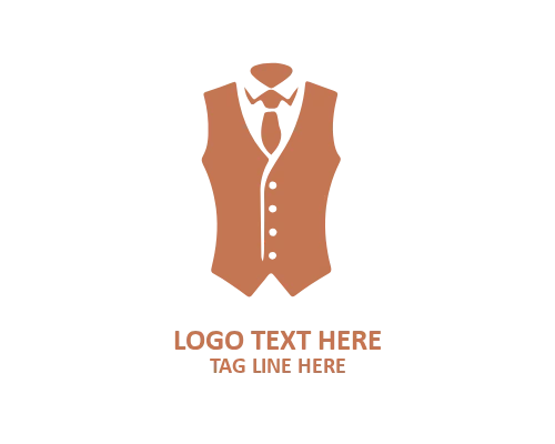 Gentleman Outline Man Dress Logo