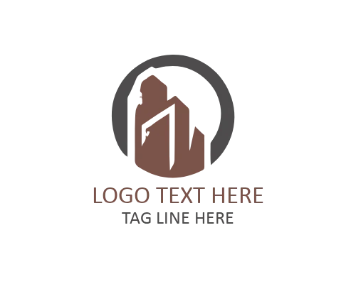 Geode Flat Stone Logo for Luxury, Architecture, and Design Brands