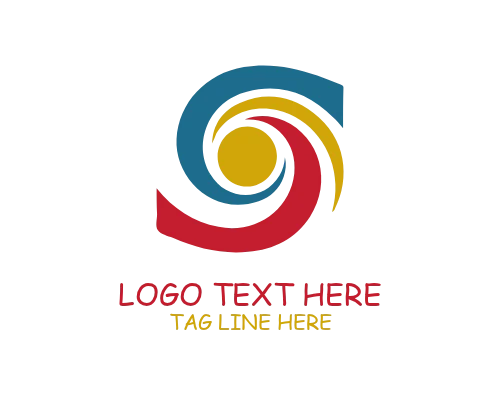 geometric aperture shutter logo