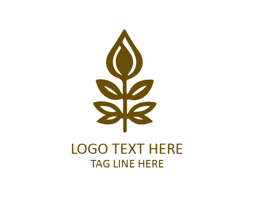 Geometric Bloom Rose Logo