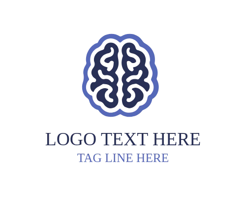 Geometric Brain Logo