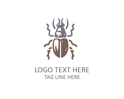 Geometric Bug Logo