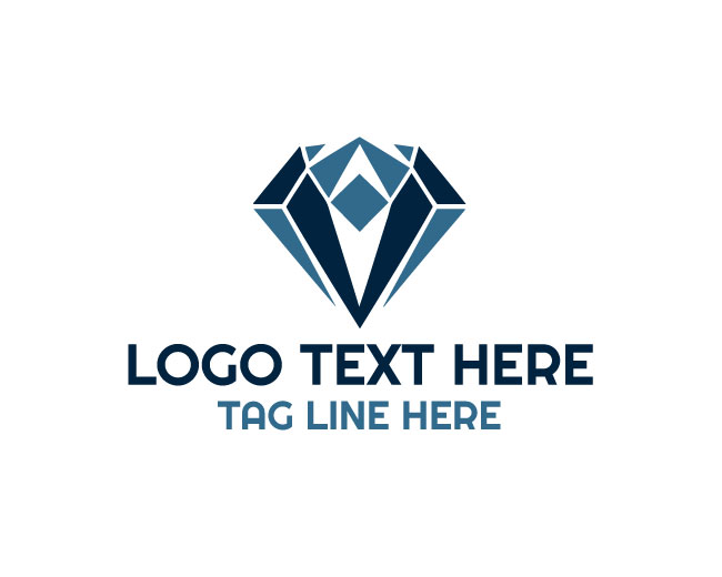 Geometric Diamond Logo