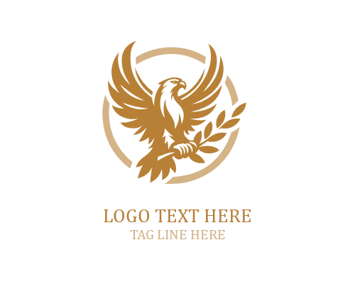 Geometric Eagle Logo
