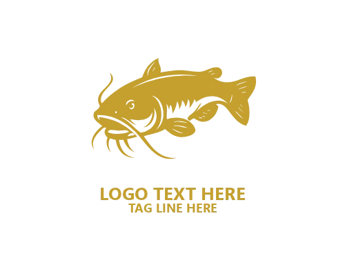Geometric Fishing Logo