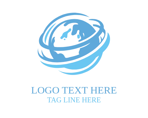 Geometric Global Abstract Logo