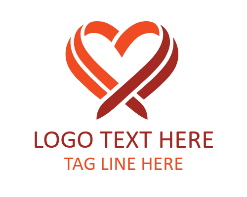 Geometric Heart Logo