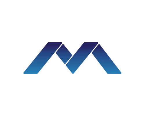 Geometric Letter M Logo