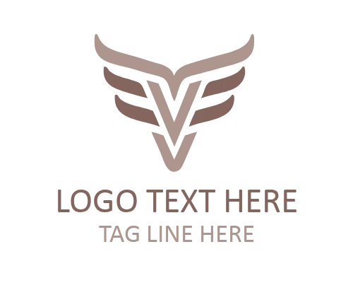 Geometric Letter V Logo for Modern Branding