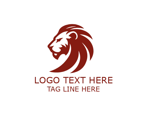 Geometric Lion Logo