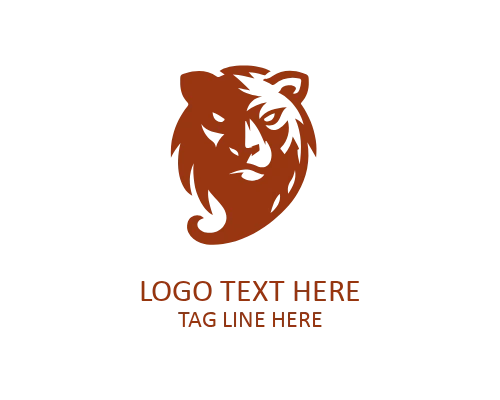 Geometric Panther Logo