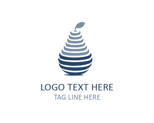 Geometric Pear Logo