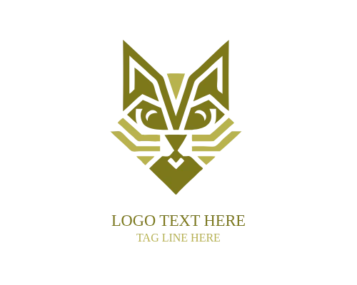 Geometric Pet Circle Logo