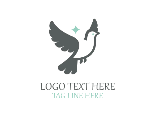  Geometric Pigeon Logo for Modern, Tech, and Creative Brands