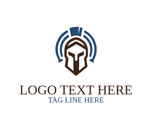 Geometric Spartan Icon