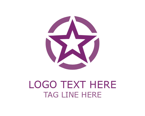 Geometric Star Logo for Modern Business Branding