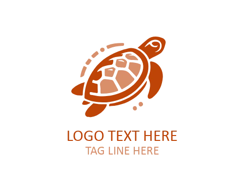 Geometric Turtle Logo