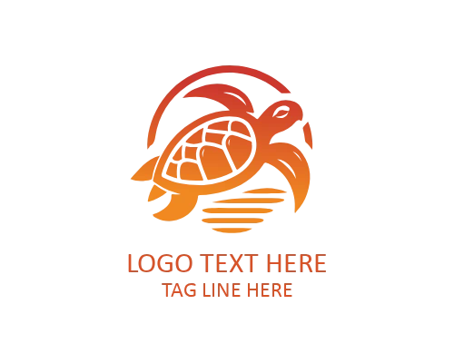 Geometric Turtle Shell Logo
