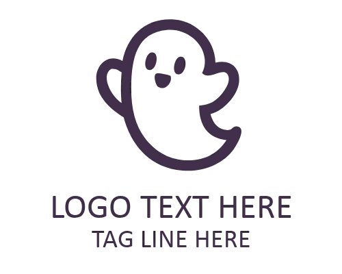 Ghost Fire Spirit Logo