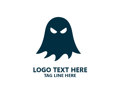 Ghost Modern Icon Logo