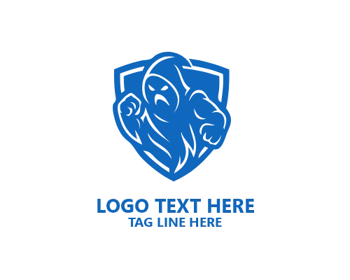 Ghost Simple Outline Logo
