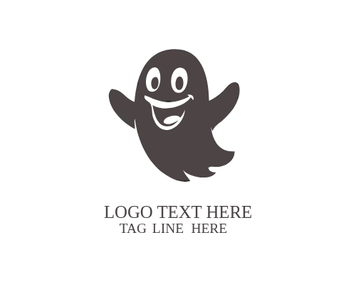 Ghost Spooky Mascot Logo