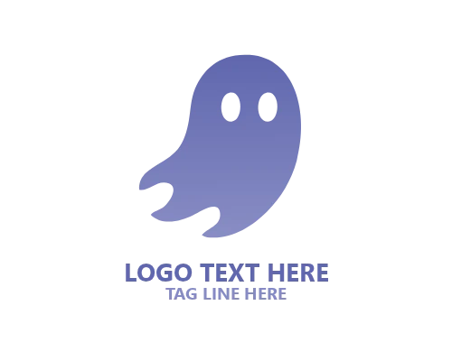 Ghost Vintage Spooky Logo